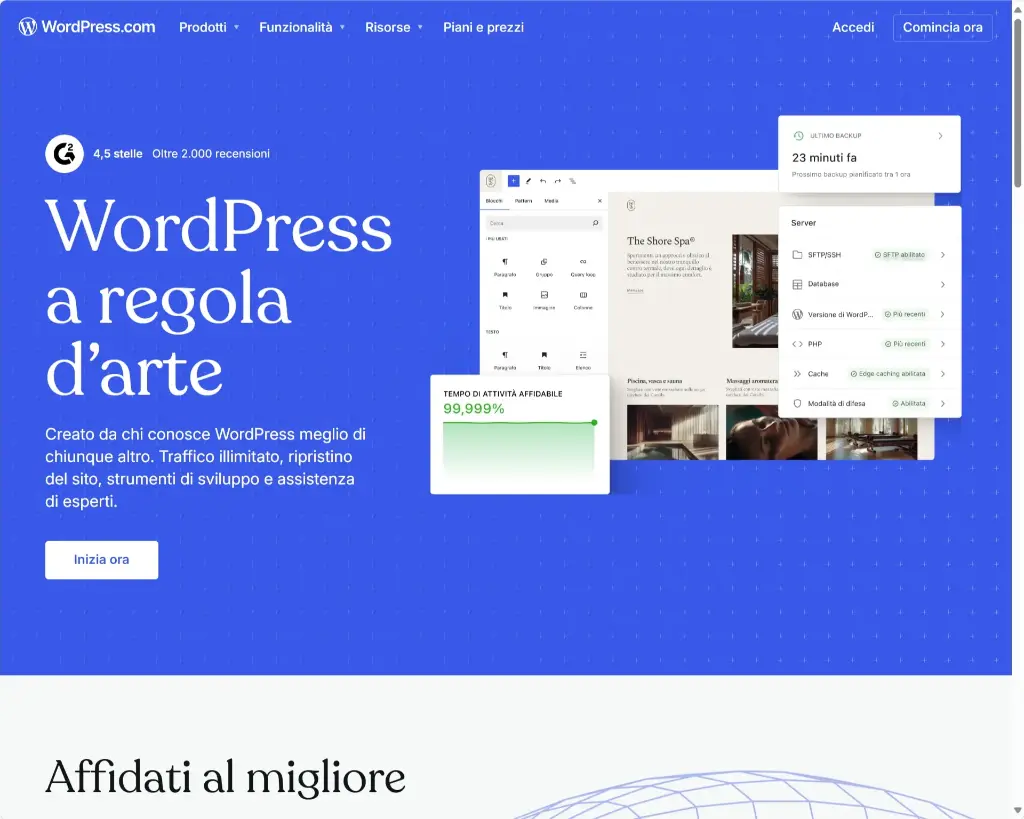 Sviluppo Sito Web in Wordpress